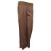 South South Smart Dark Brown Wide Leg Trousers