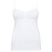 M&S White Ruched Front Cami Vest T-Shirt