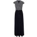 Viyella Lace Wrap Bodice Belted Maxi Dress. Size 12