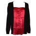 Evans Mock 2-in-1 Cardigan / Tunic. Size 22-24