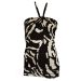 SOUTH Black & Beige Twisted Bodice Boobtube