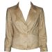 Viyella Petite Single Breasted Faux Suede/Suedette Stitch Detail Fitted Jacket. Size 10