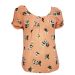 Dorothy Perkins Peach Floral Chiffon Blouse