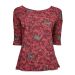 M&S Butterfly Print Short Sleeve T-Shirt Top