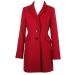 BHS Red Single Breasted Winter Coat