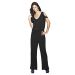 Savoir Black Cut Out Shoulder Jumpsuit. PLUS Size 28