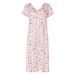M&S Pale Pink Bee Print Cotton Blend Nightdress