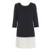 Camaieu Black Creamy White Tunic Dress