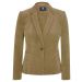 Viyella Camel Fine Needle Cord Fitted Jacket. Size 14