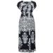 Yours Clothing Plus Size Paisley Gypsy Maxi Dress