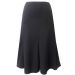 M&S Black A-Line Crepe Elasticated Waist Skirt