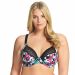 Elomi Jenna Underwired Plunge Bra With Stretch Lace
