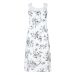 M&S Floral Lace Yoke Modal & Cotton Blend Nightdress
