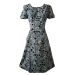 M&S Vintage 1940s Style Daisy Print Tea Dress