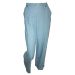 M&S Blue Stonewash Elasticated Waist Wide Leg Jeans