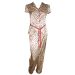 M&S Ivory Multi Coloured Polka Dot Satin Pyjamas