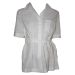BERKERTEX White Belted Linen Shirt / Blouse