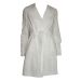 JANE NORMAN White Belted Trench Coat