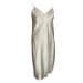 M&S Ivory Satin & Lace Trim Nightdress