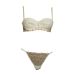 Siren Ivory Embroidered Multiway Bra & Thong Set