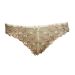 Siren Embroidered High Leg Brazilian Style Knickers. Size 12
