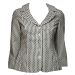Viyella Monochrome Check Single Breasted Jacket
