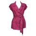 Viyella Double Breasted Belted Linen Jacket