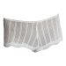M&S White Lace Trim Boyshorts / Knickers