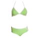 MISS LEPEL Sporty Lime Green 2-Piece Swim Set