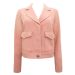Principles Light Salmon Long Sleeve Cropped Battle Jacket