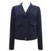 Principles Navy Long Sleeve Cropped Battle Jacket