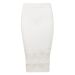 Miss Selfridge Lace Insert Scuba Tube Skirt