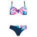 Naturana Underwired High Leg Bikini Set - Style 72469 - Size 10 / 32B