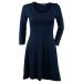 Atmosphere Navy Stretch Jersey 3/4 Sleeve Skater Dress