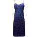 Victoria's Secret Navy Jacquard Print Satin Nightdress