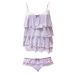 LA SENZA Light Lilac Frilly Cami & Knicker Pyjama Set