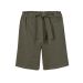 M&S Khaki Tie Waist Shorts