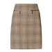 M&S Zip Detail Checked A-Line Mini Skirt. PLUS Size 20