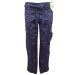 M&S Blue Belted Wide Leg Cargo Pants Trousers