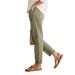 M&S Cotton Tapered Leg Ankle Grazer Chino Trousers