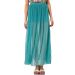 ASOS Teal 2-Piece Floaty Chiffon Maxi Skirt. Size 6