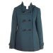 Debenhams Teal Hooded Lined Duffle Coat