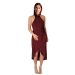 Ted Baker Betyel Twisted Waist Halter Neck Dress