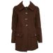 F&F Dark Brown Lined Winter Coat