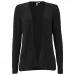 White Stuff Black Open Front Cardigan / Cover-Up