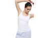 M&S Ribbed Secret Support T-Shirt Vest Top