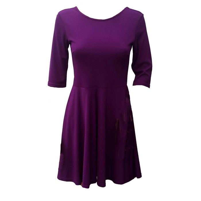 chinese dress ladies Jacinta Lilac Floral Embroidered Skater Dress – Frock and Frill