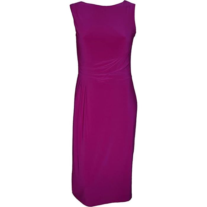 Viyella 2-in-1 Abstract Spot Bodice Dress. Size 12