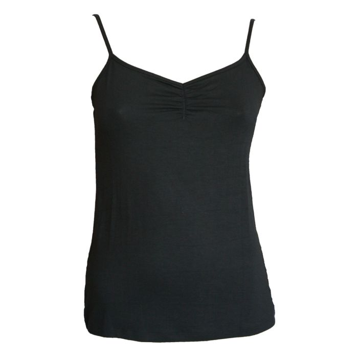 Black cami vest top 2025