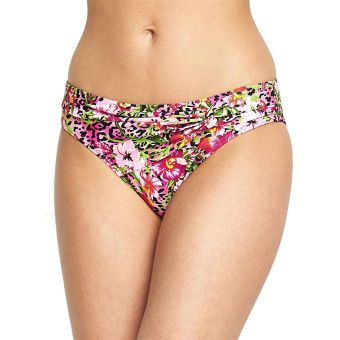RESORT High Leg Twist Front Bikini Bottoms. PLUS Size 24